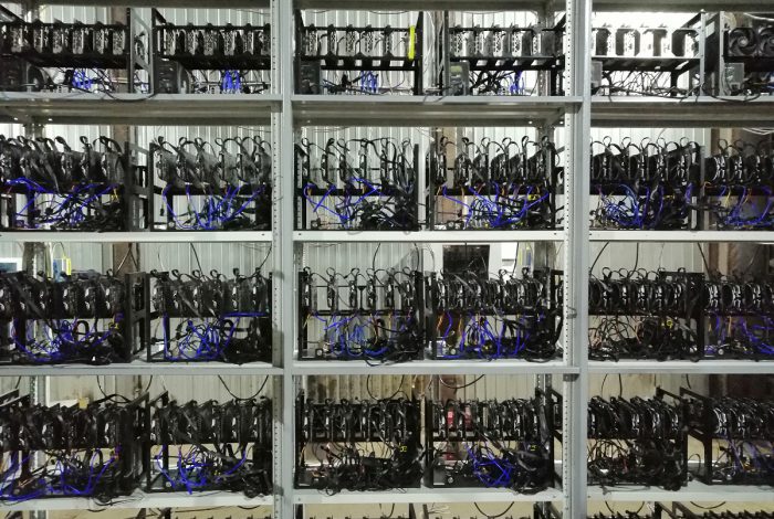 תמונת פרופיל של אותו סוג של אסדות על כרטיסי מסך במלון הכרייה CryptoHotel